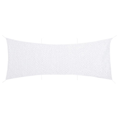 Camouflage Net with Storage Bag 245.3x79.9" White