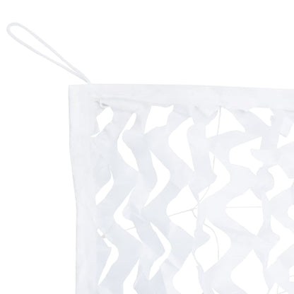 Camouflage Net with Storage Bag 245.3x79.9" White