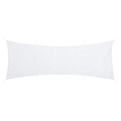 Camouflage Net with Storage Bag 296.5x78.3" White