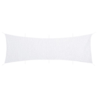 Camouflage Net with Storage Bag 318.5x81.5" White
