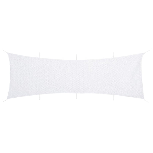 Camouflage Net with Storage Bag 318.5x81.5" White