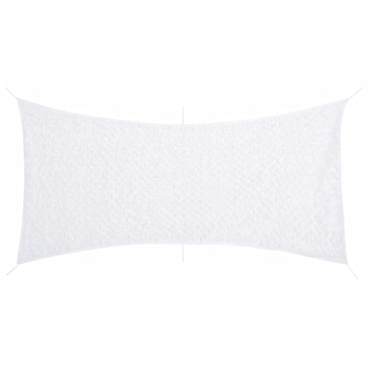 Camouflage Net with Storage Bag 199.2x109.8" White