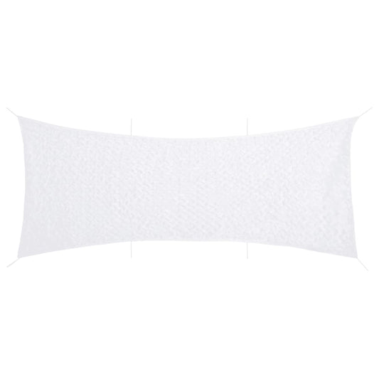 Camouflage Net with Storage Bag 246.9x114.2" White