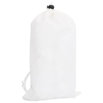Camouflage Net with Storage Bag 246.9x114.2" White