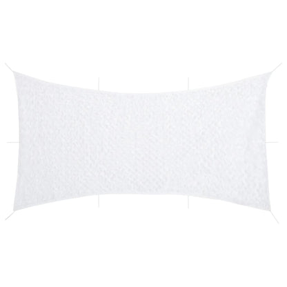 Camouflage Net with Storage Bag 236.2x163.0" White