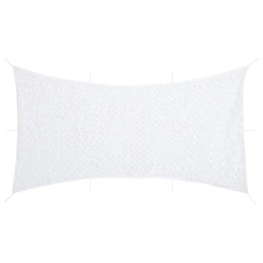Camouflage Net with Storage Bag 236.2x163.0" White