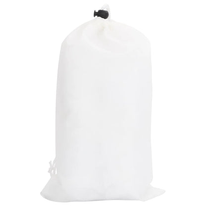 Camouflage Net with Storage Bag 278.7x166.5" White