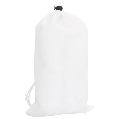 Camouflage Net with Storage Bag 278.7x166.5" White