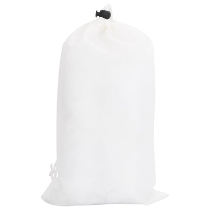 Camouflage Net with Storage Bag 241.7x228.7" White