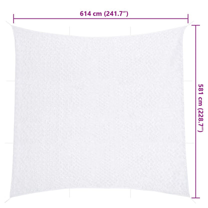 Camouflage Net with Storage Bag 241.7x228.7" White