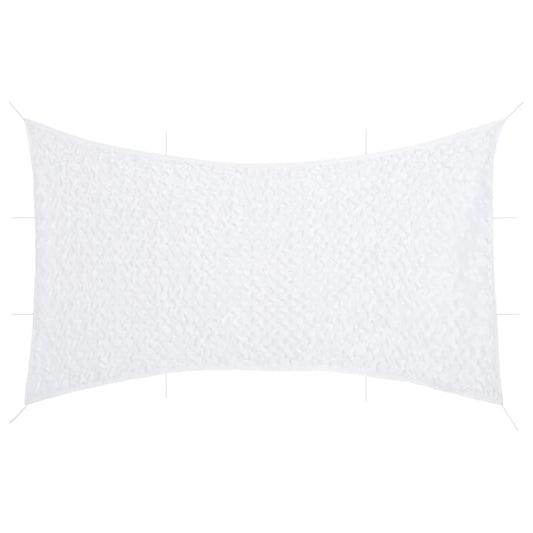 Camouflage Net with Storage Bag 287.0x237.0" White