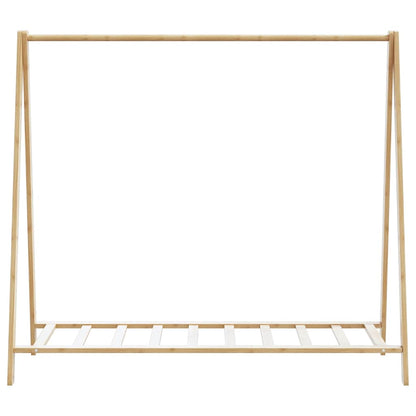 Clothes Rack Bamboo Varnished Bamboo Medium Foldable