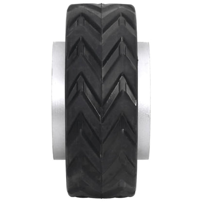 Wheel for Jockey Wheel Ø7.7x3.9" Aluminium and Rubber