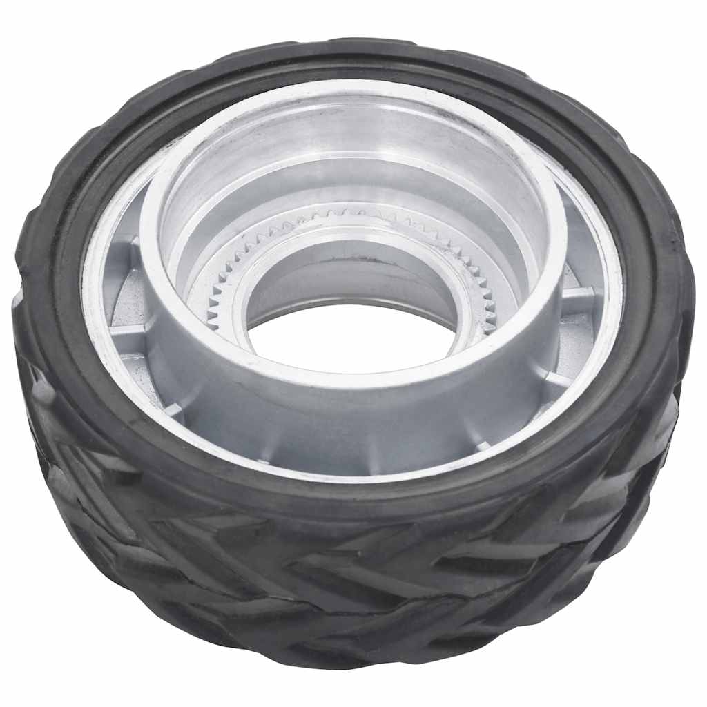 Wheel for Jockey Wheel Ø7.7x3.9" Aluminium and Rubber