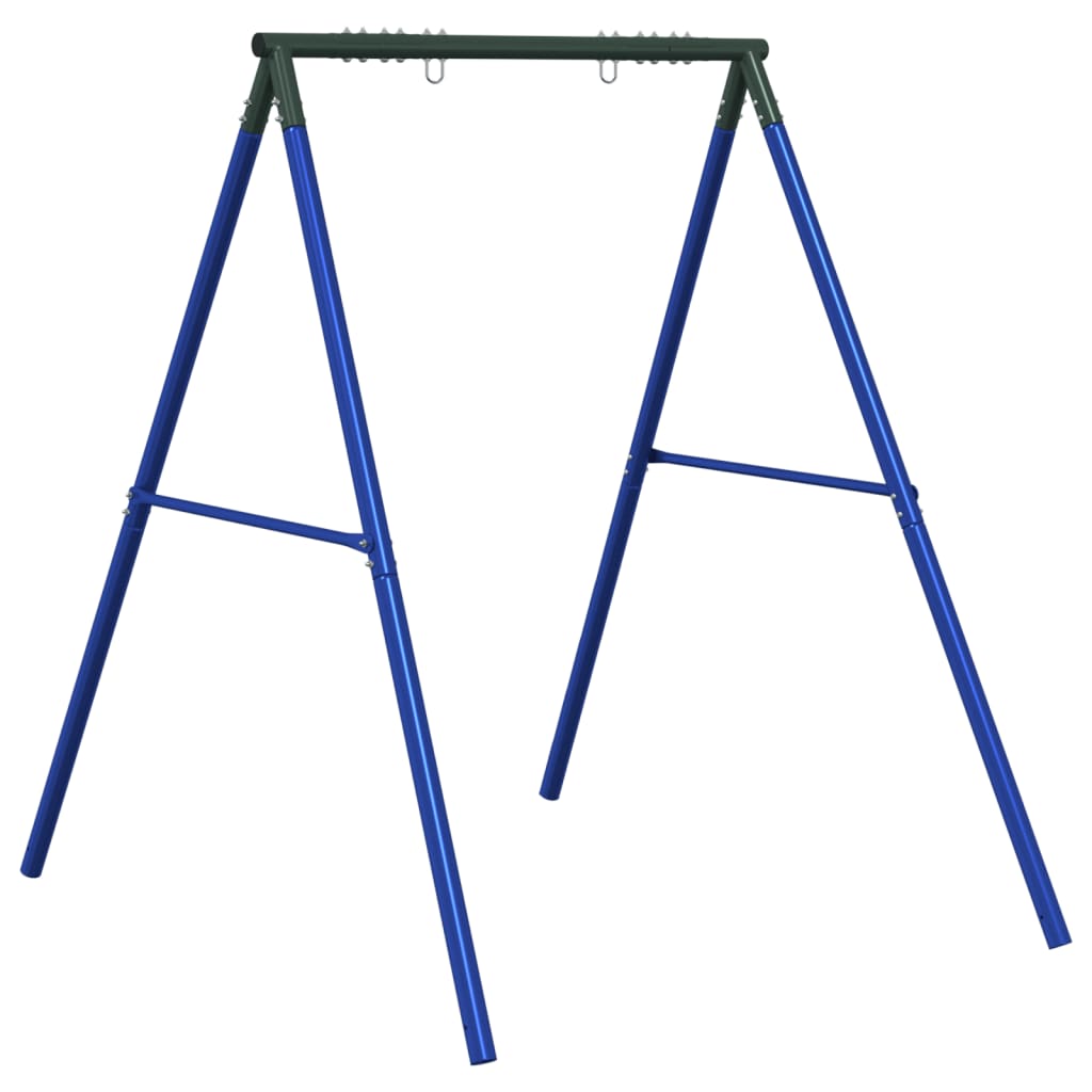 Swing Frame Set of 2 Blue and dark green Painted steel Standard
