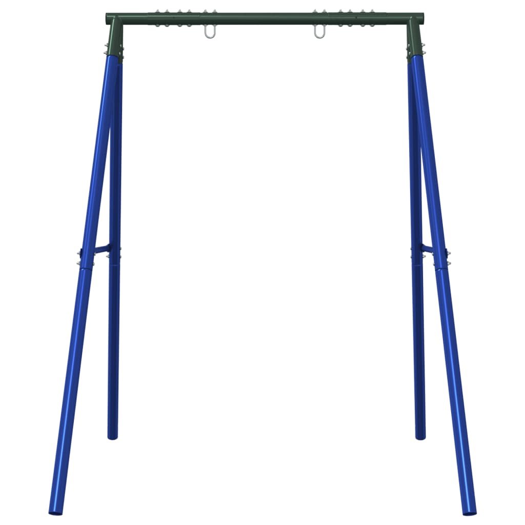 Swing Frame Set of 2 Blue and dark green Painted steel Standard