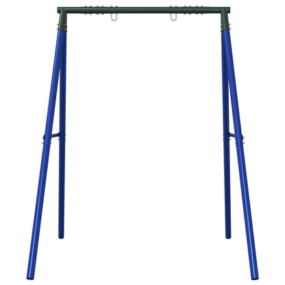 Swing Frame Set of 2 Blue and dark green Painted steel Standard