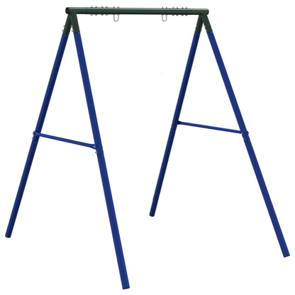 Swing Frame Set of 2 Blue and dark green Painted steel Standard