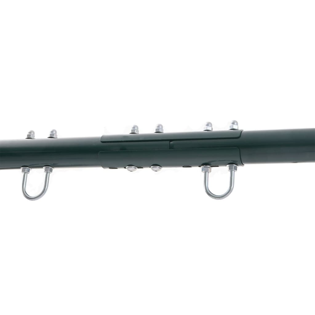 Swing Frame Set of 6 Blue and Dark Green Painted steel Large
