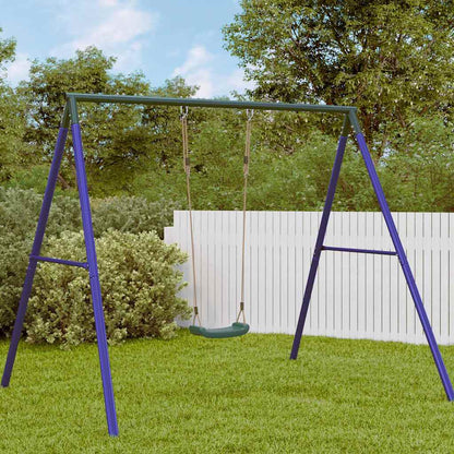 Adjustable Outdoor Swing Seat Green Polyethylene Durable