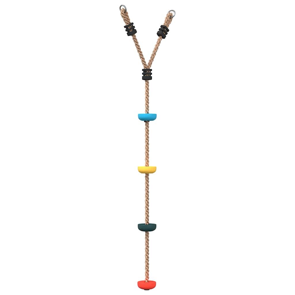 Disc Rope Swing Multicolour Polyethylene (PE) Medium