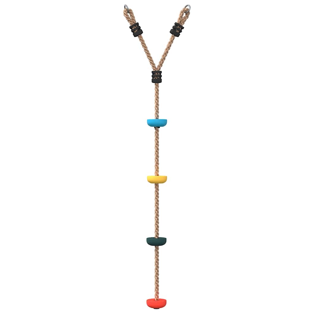 Disc Rope Swing Multicolour Polyethylene (PE) Medium