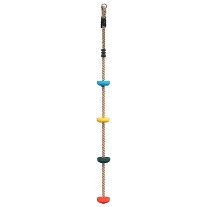 Disc Rope Swing Multicolour Polyethylene (PE) Medium