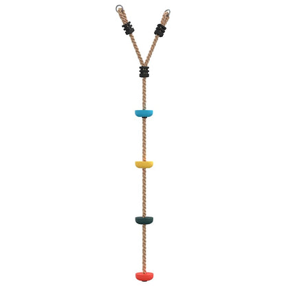 Disc Rope Swing Multicolour Polyethylene (PE) Medium