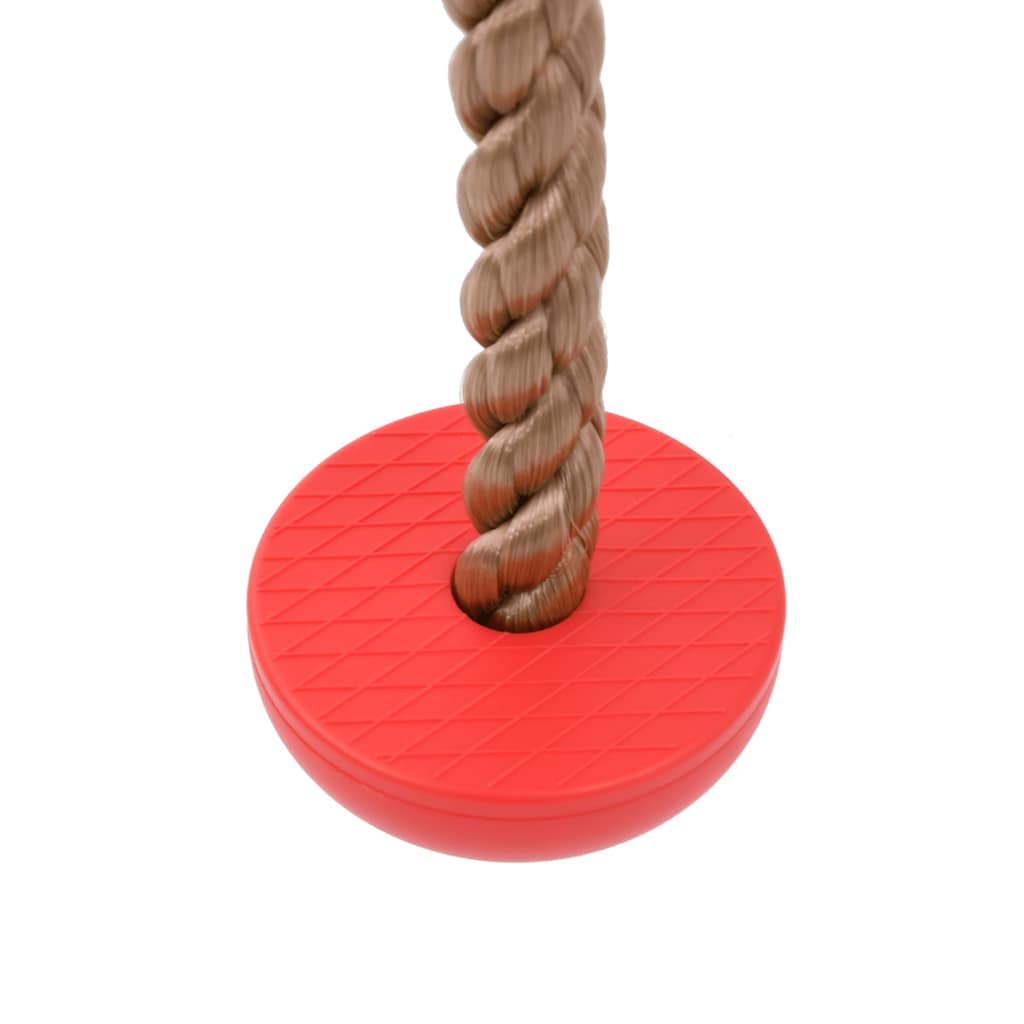 Disc Rope Swing Multicolour Polyethylene (PE) Medium