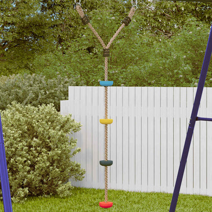 Disc Rope Swing Multicolour Polyethylene (PE) Medium
