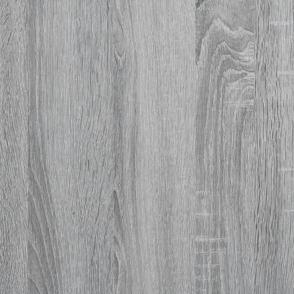 Wardrobe Grey Sonoma Engineered wood, Metal 35.4x19.7x70.9 in