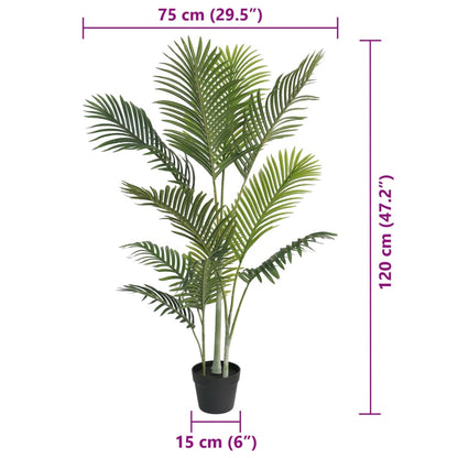 Artificial Palm Tree Green Polypropylene and iron wire Medium