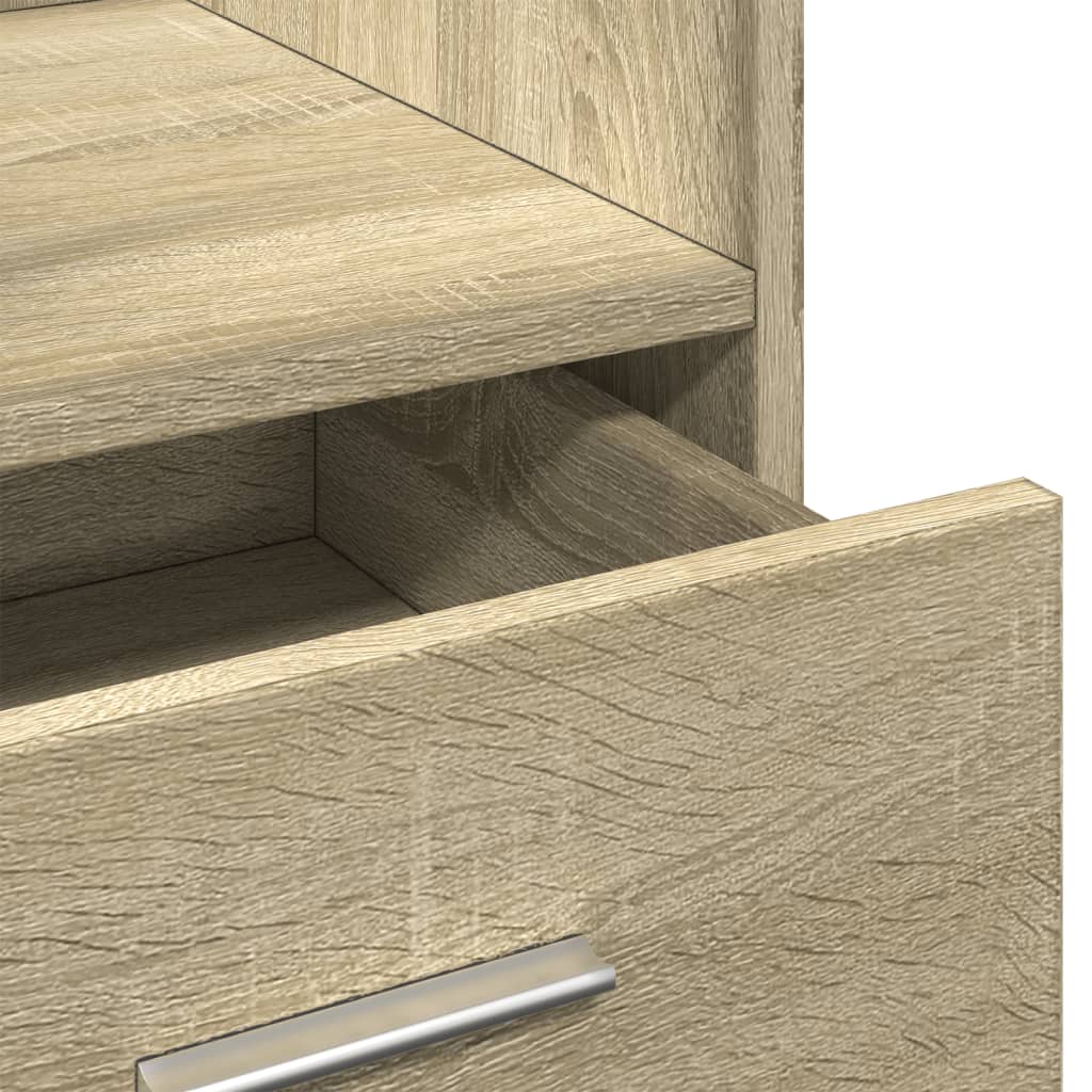 Lectern Sonoma oak Engineered wood Medium Lectern Rectangular