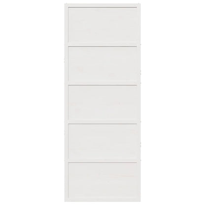 Barn Door White 31.5"x81.9" Solid Wood Pine