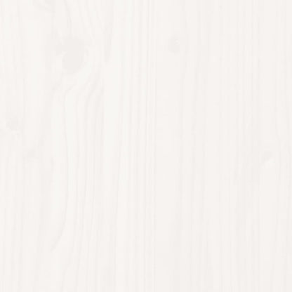 Barn Door White 39.4"x81.9" Solid Wood Pine