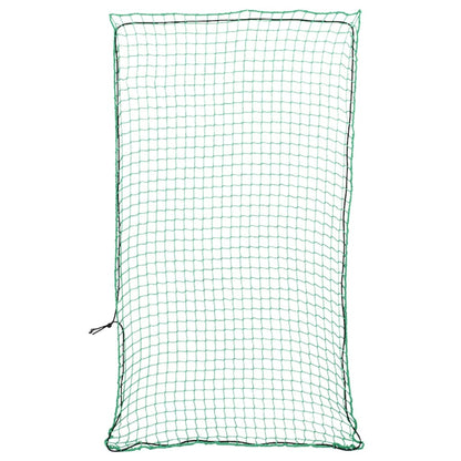 Trailer Net with Elastic Rope Green 9.8x5.4' PP
