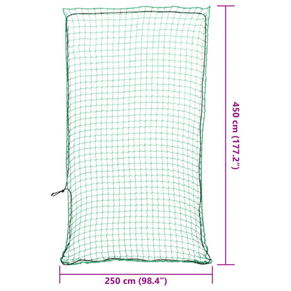 Trailer Net with Elastic Rope Green 14.8x8.2' PP