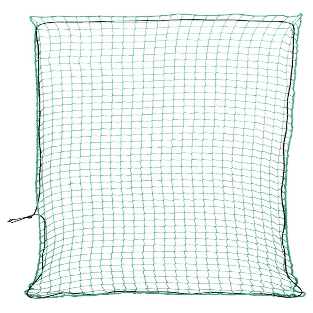 Trailer Net with Elastic Rope Green 9.8x9.8' PP