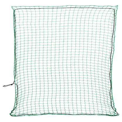 Trailer Net with Elastic Rope Green 9.8x9.8' PP