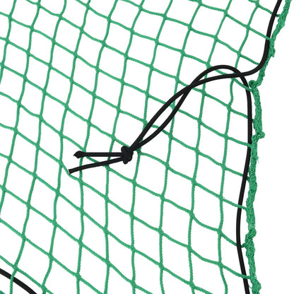 Trailer Net with Elastic Rope Green 9.8x9.8' PP