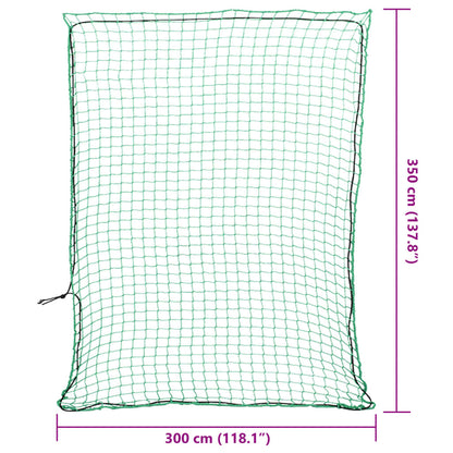 Trailer Net with Elastic Rope Green 11.5x9.8' PP