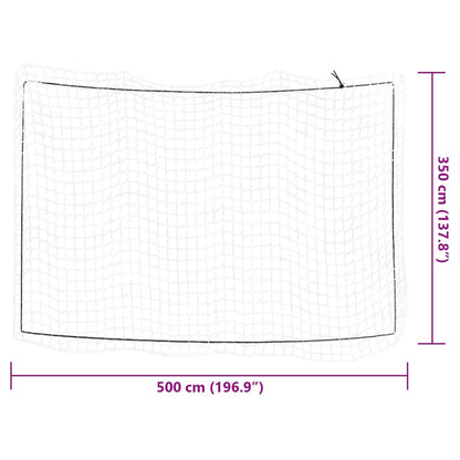 Trailer Net with Elastic Rope White 16.4x11.5' PP