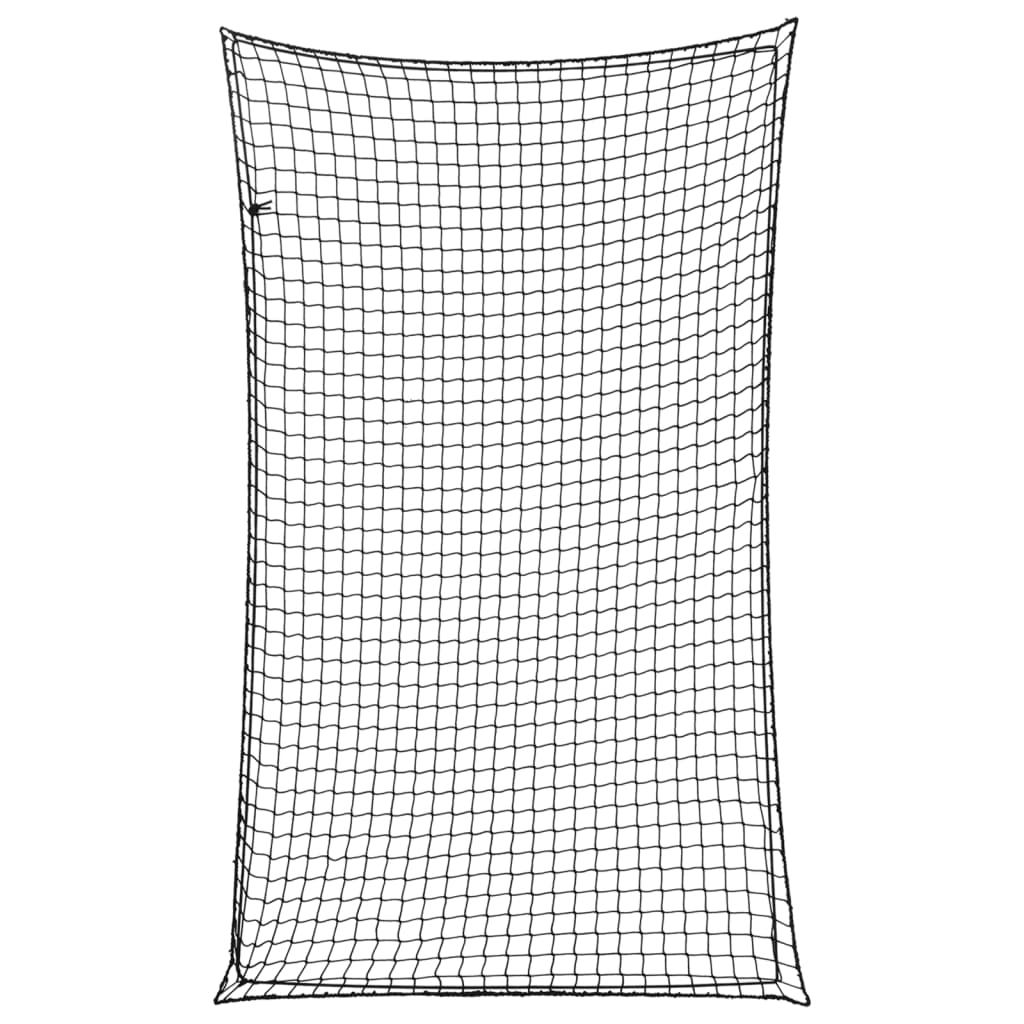 Trailer Net with Elastic Rope Black 8.2x4.9' PP