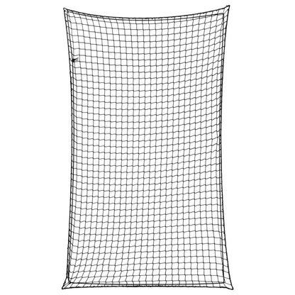 Trailer Net with Elastic Rope Black 8.2x4.9' PP