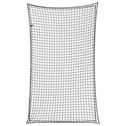 Trailer Net with Elastic Rope Black 8.2x4.9' PP
