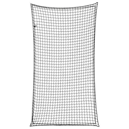 Trailer Net with Elastic Rope Black 8.9x4.9' PP