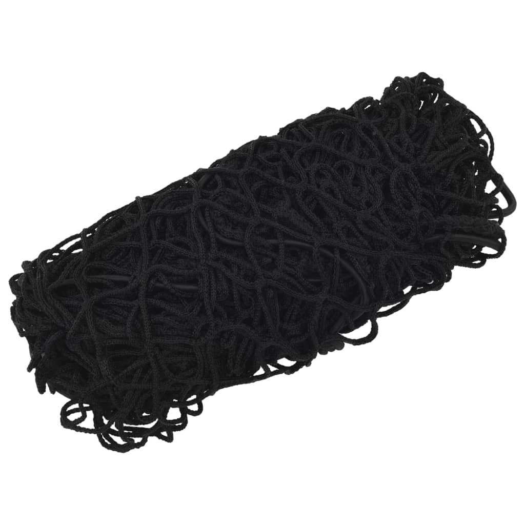 Trailer Net with Elastic Rope Black 8.9x4.9' PP