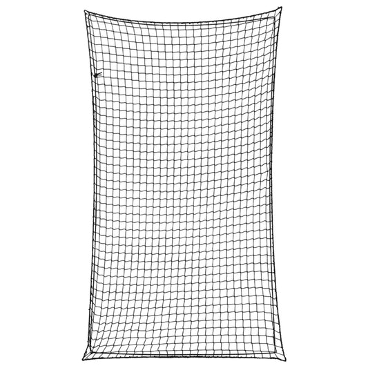 Trailer Net with Elastic Rope Black 11.5x6.6' PP