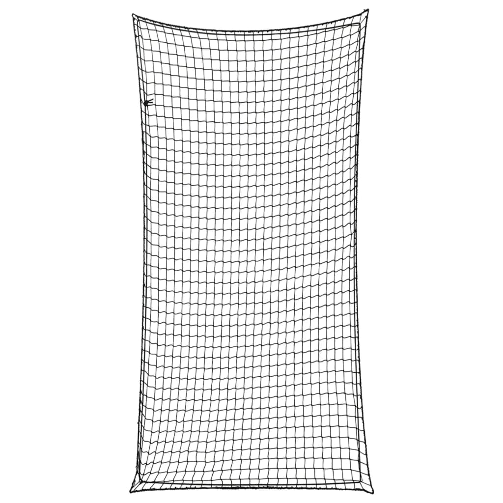 Trailer Net with Elastic Rope Black 13.1x6.6' PP