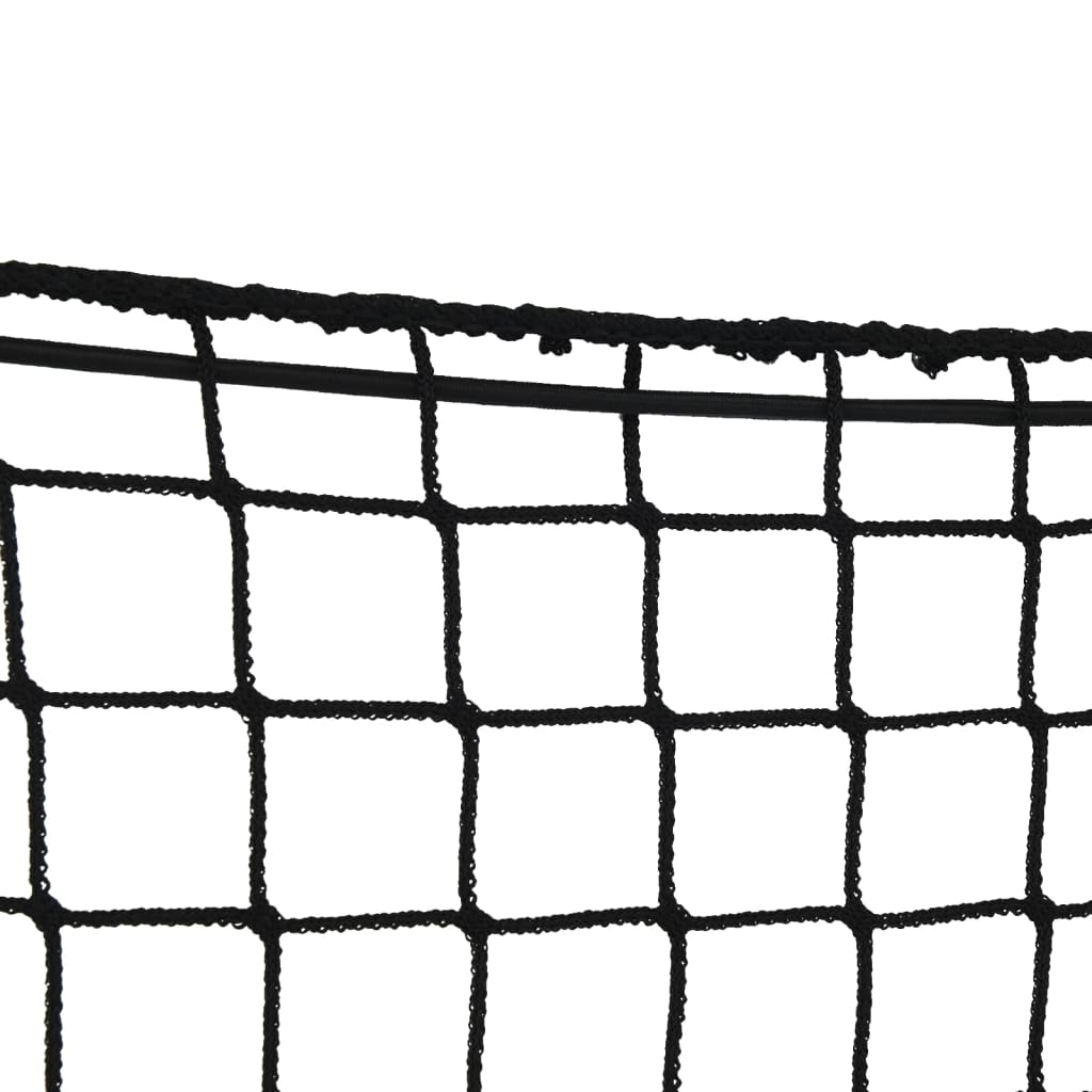 Trailer Net with Elastic Rope Black 9.8x8.2' PP